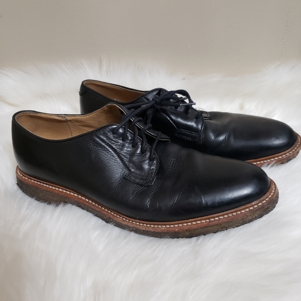 John A. FRYE Lace-up Dress Shoes Black Size 13 View 3